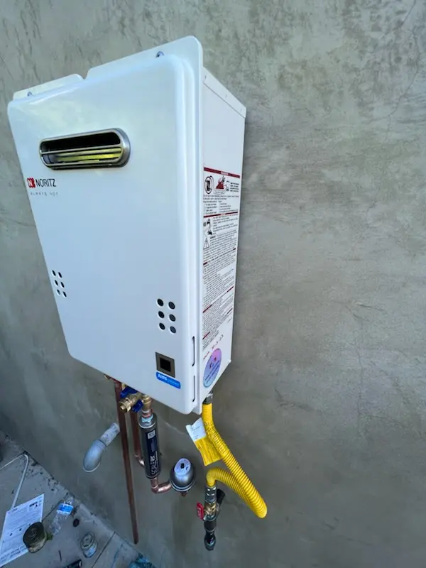 Tankless water heater installation for Upton homes